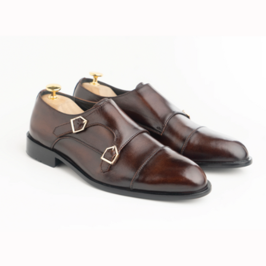 DOUBLE MONKSTRAP-MK-BR-0402