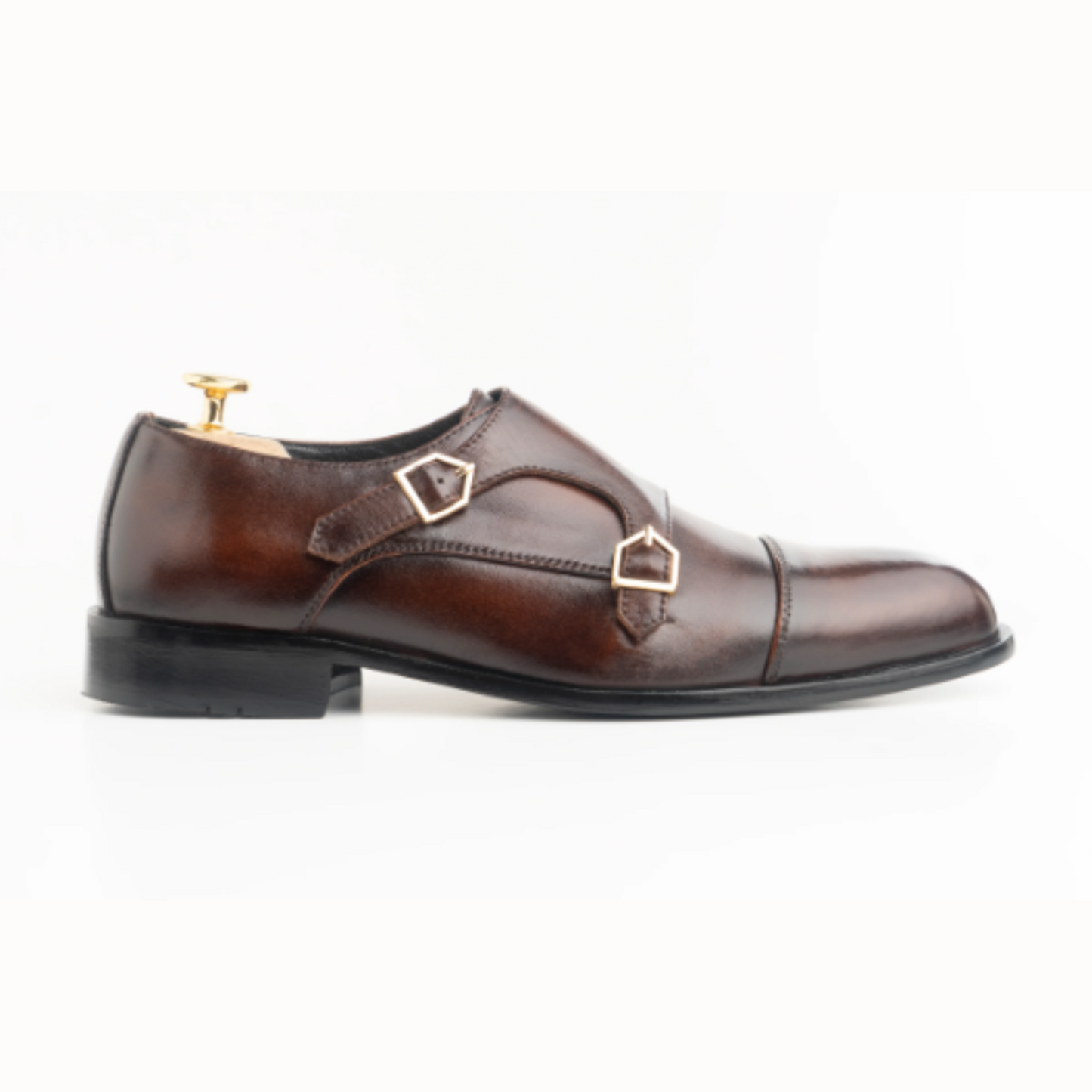 DOUBLE MONKSTRAP-MK-BR-0402